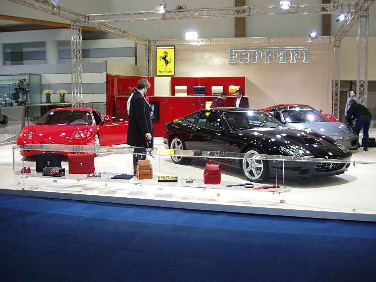 Ferrari at the 2004 Brussels International Motor Show