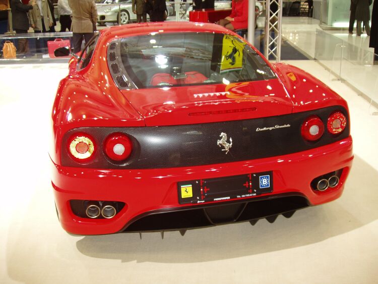 Ferrari at the 2004 Brussels International Motor Show