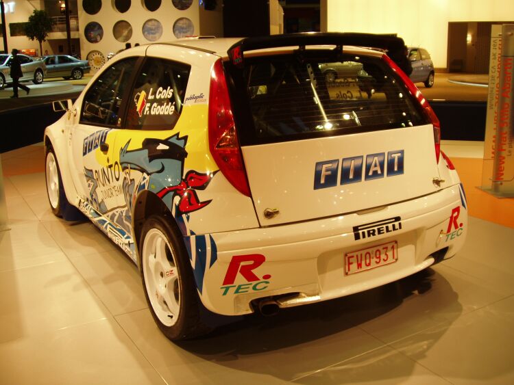 Fiat at the 2004 Brussels International Motor Show