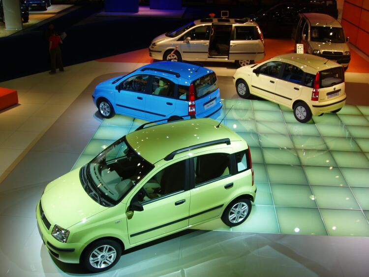 Fiat at the 2004 Brussels International Motor Show