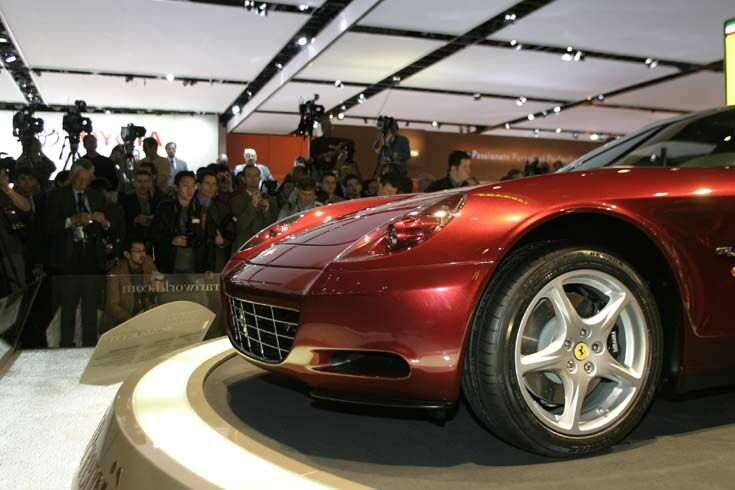 Ferrari 612 Scaglietti at the 2004 Detroit Motor Show