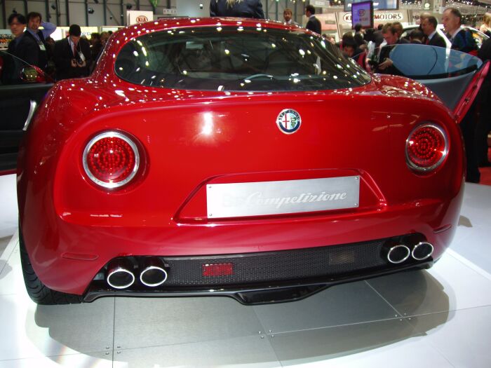 Alfa Romeo 8c Competizione at the 2004 Geneva Salon