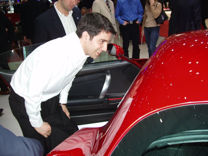 Alfa Romeo 8c Competizione at the 2004 Geneva Salon