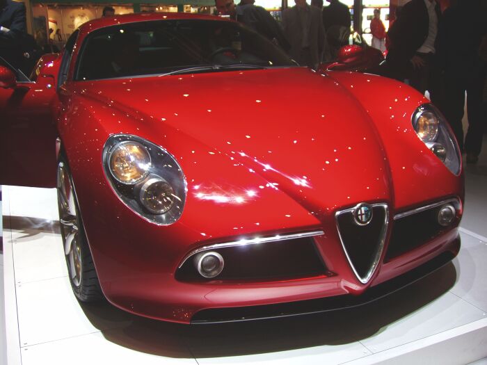 Alfa Romeo 8c Competizione at the 2004 Geneva Salon