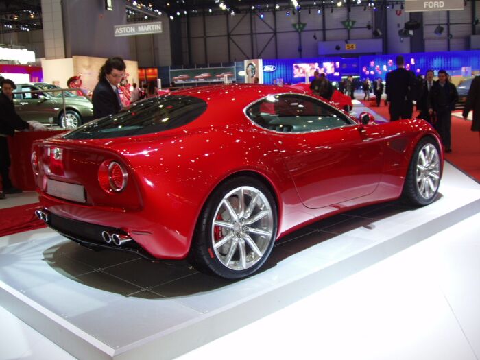 Alfa Romeo 8c Competizione at the 2004 Geneva Salon