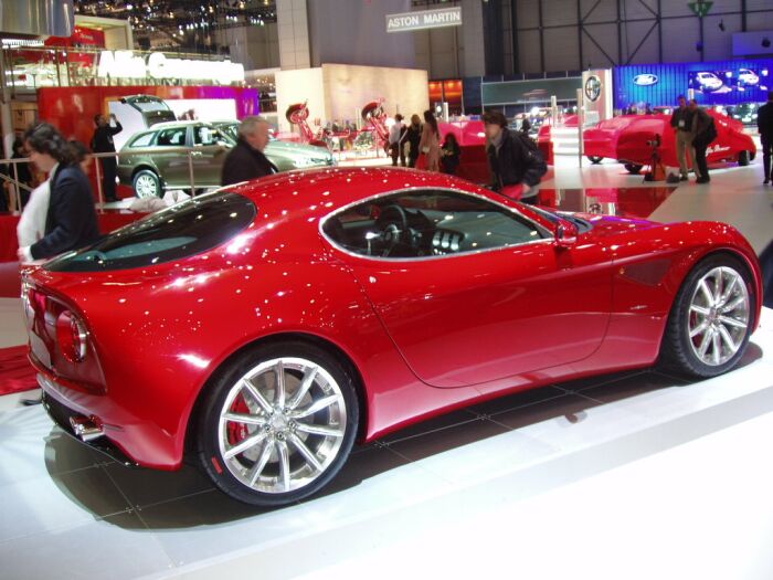 Alfa Romeo 8c Competizione at the 2004 Geneva Salon