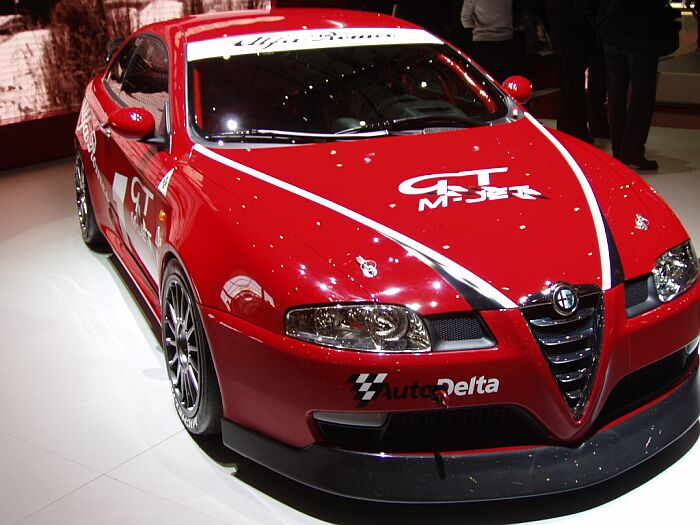 N-Technology built Alfa Romeo GT M-Jet concept at the 2004 Geneva Motor Show