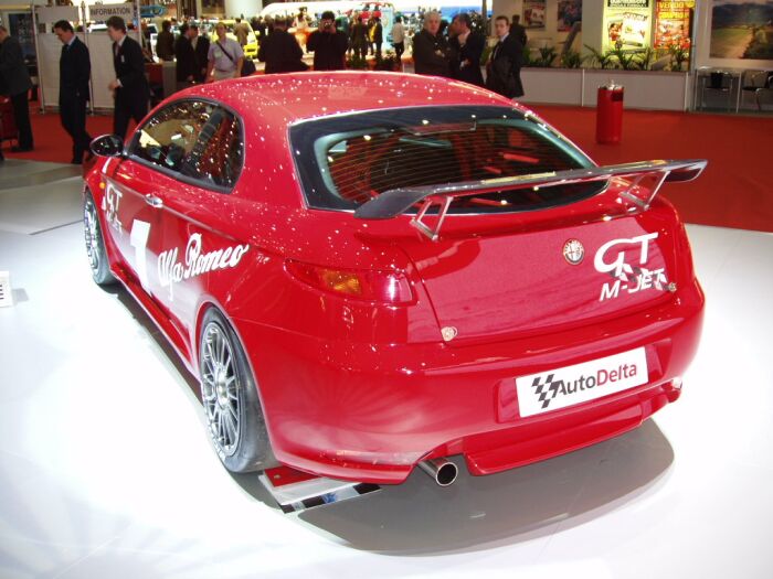 N-Technology built Alfa Romeo GT M-Jet concept at the 2004 Geneva Motor Show