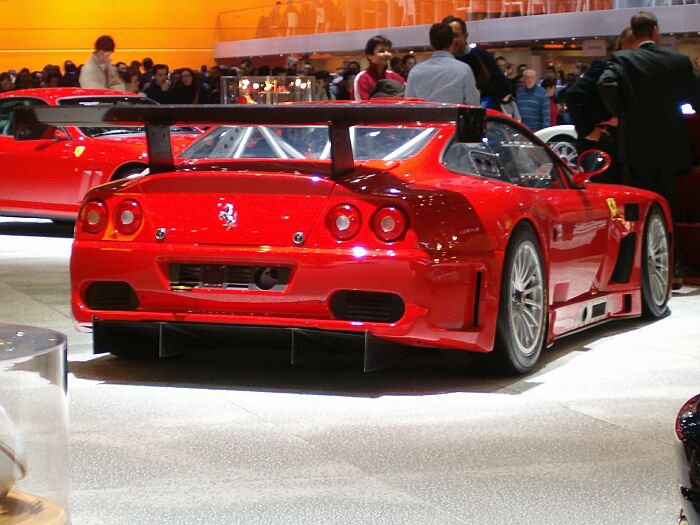 Ferrari 575 GTC at the 2004 Geneva Motor Show