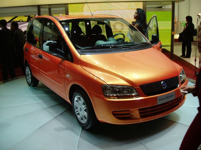 The Nuovo Fiat Multipla receives its World premiere at the 2004 Geneva Salon