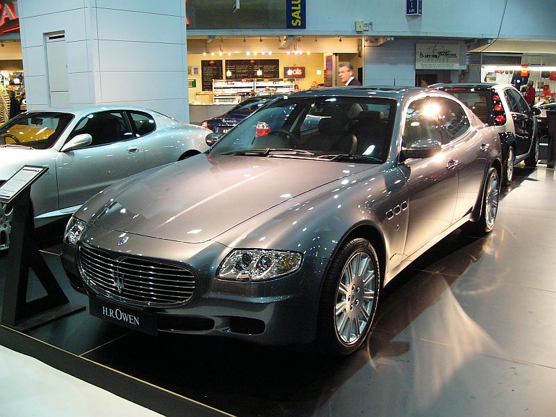 Maserati at the MPH04 Motor Show at Earls Court in London