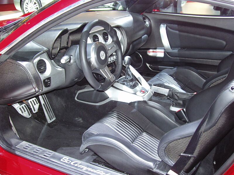 Alfa Romeo 8c Competizione at the 2004 Paris Mondial de l'Automobile