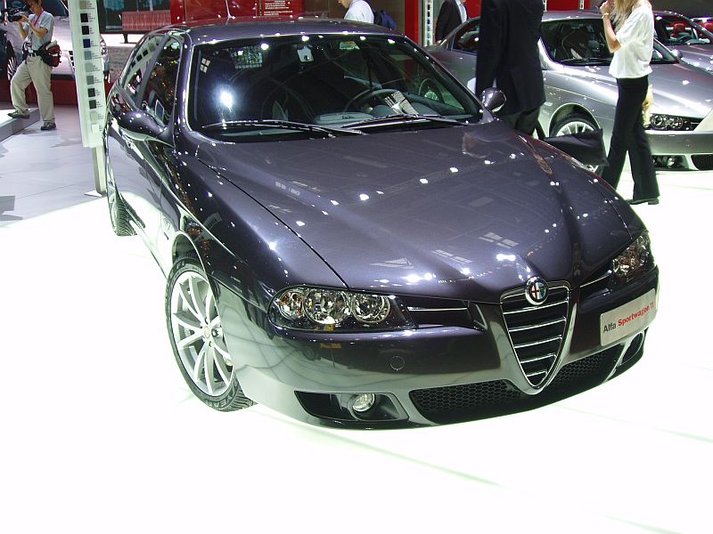 Alfa Romeo at the 2004 Paris International Motor Show