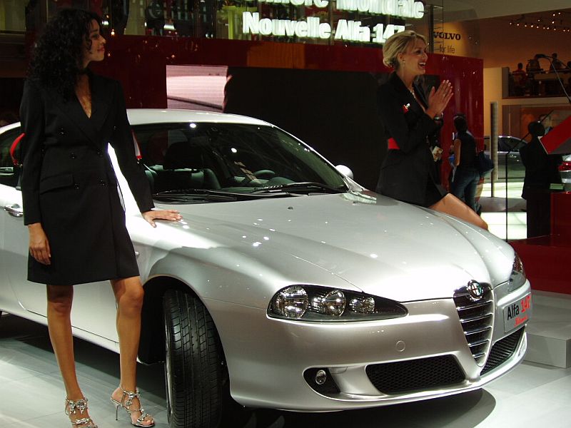 Alfa Romeo at the 2004 Paris International Motor Show