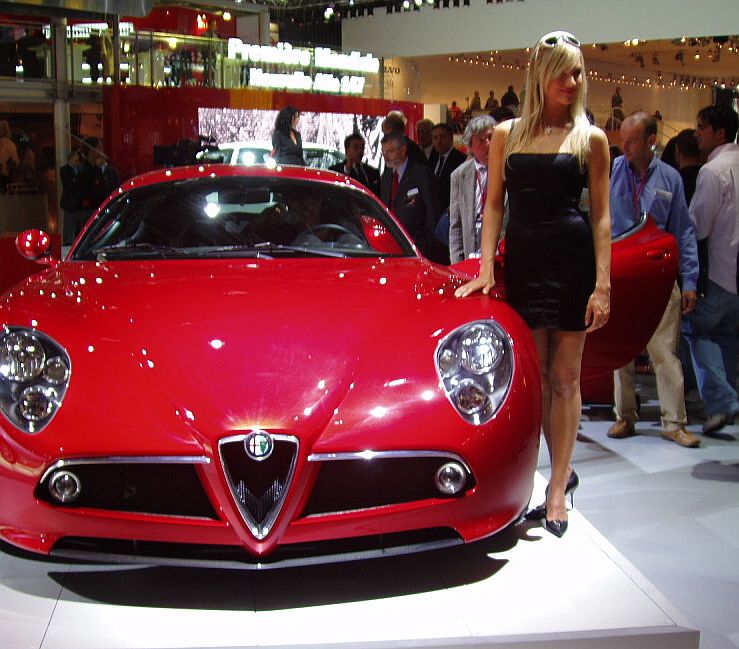 Alfa Romeo at the 2004 Paris International Motor Show