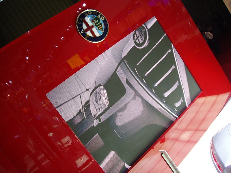 Alfa Romeo at the 2004 Paris International Motor Show