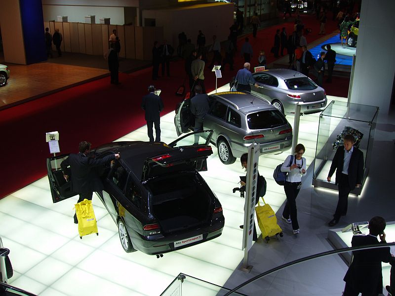 Alfa Romeo at the 2004 Paris International Motor Show