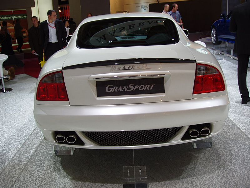 Maserati at the 2004 Paris Mondial de l'Automobile