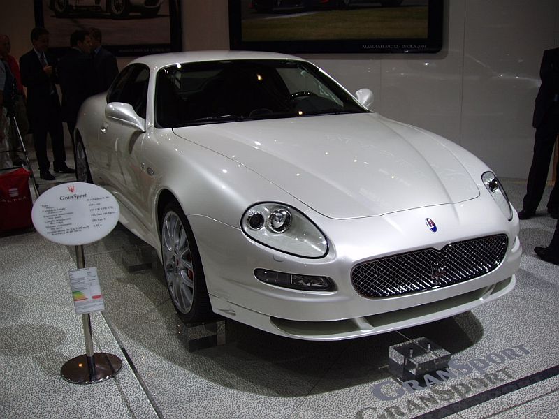 Maserati at the 2004 Paris Mondial de l'Automobile