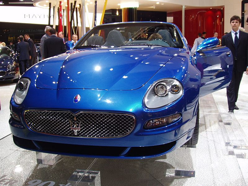 Maserati at the 2004 Paris Mondial de l'Automobile