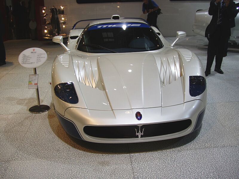 Maserati MC12 at the 2004 Paris Mondial de l'Automobile