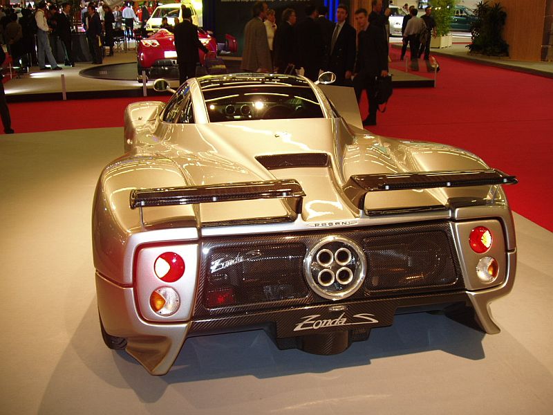 Pagani Zonda at the 2004 Paris International Motor Show