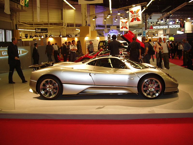 Pagani Zonda at the 2004 Paris International Motor Show