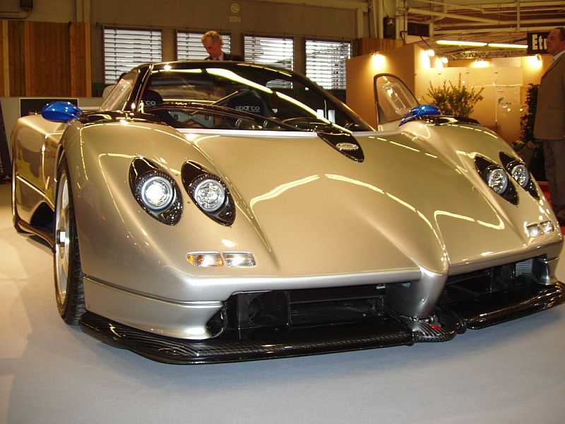 Pagani Zonda at the 2004 Paris International Motor Show