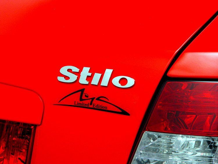 Brazilian edition of the Fiat Stilo M.Schumacher