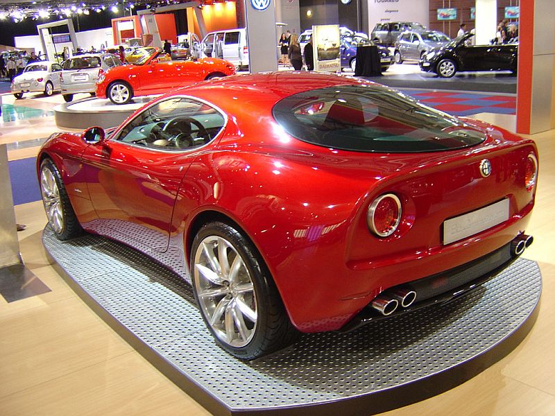 Alfa Romeo at the 2004 Australian International Motor Show in Sydney