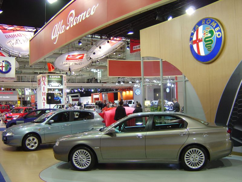 Alfa Romeo at the 2004 Australian International Motor Show in Sydney