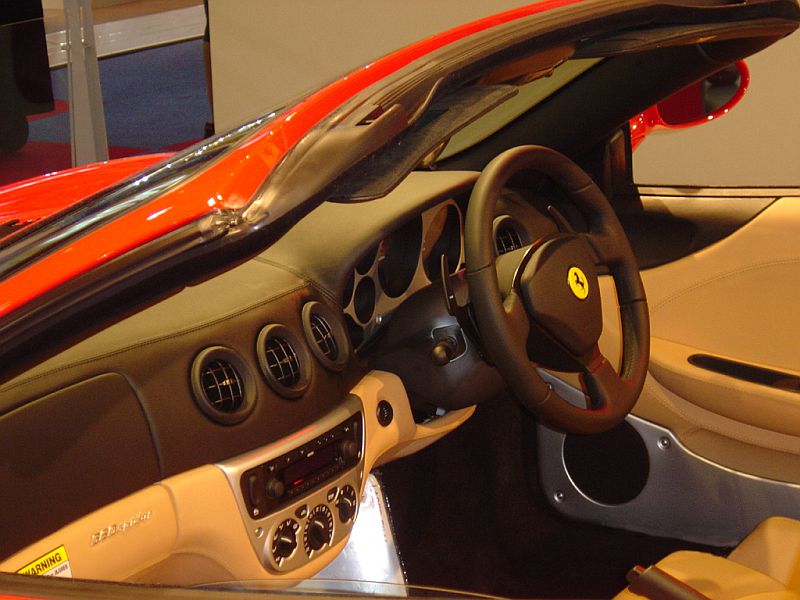 Ferrari at the 2004 Australian Motor Show in Sydney