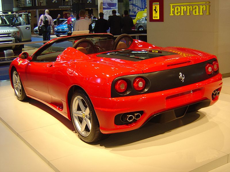 Ferrari at the 2004 Australian Motor Show in Sydney