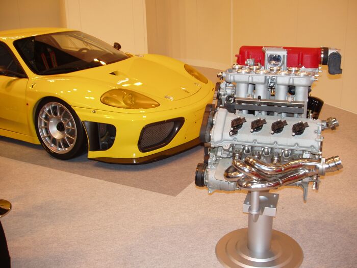 'Galleria Ferrari' at 2004 Autosport International