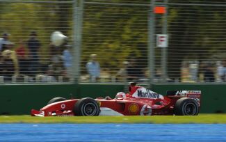 Ferrari at the 2004 Australian Grand Prix