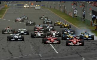 Ferrari at the 2004 Australian Grand Prix