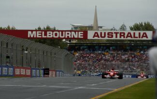 Ferrari at the 2004 Australian Grand Prix