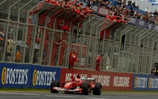 Ferrari at the 2004 Australian Grand Prix