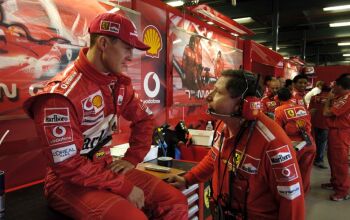 Jean Todt and Michael Schumacher