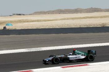 Minardi at the Bahrain Grand Prix