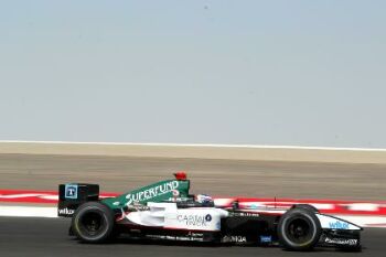 Minardi at the Bahrain Grand Prix