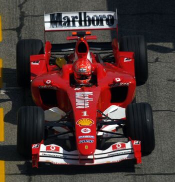 Michael Schumacher at Imola