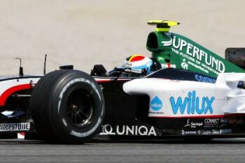 Minardi at Barcelona