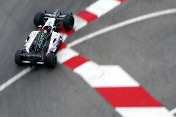 Minardi at the 2004 Monaco Grand Prix