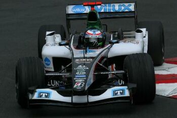 Minardi at the 2004 Monaco Grand Prix