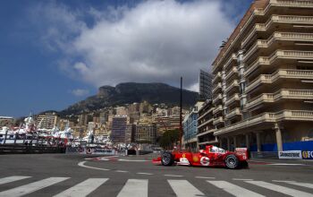 Ferrari at the 2004 Monaco Grand Prix