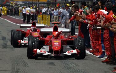 Ferrari at the 2004 Canadian Grand Prix