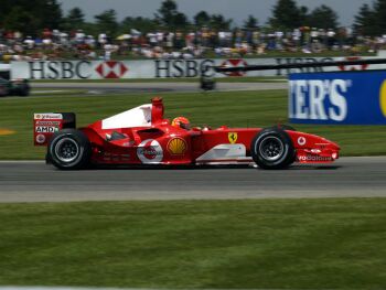 Ferrari at the 2004 United States Grand Prix