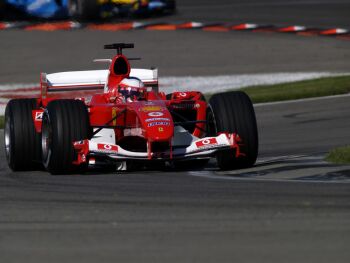 Ferrari at the 2004 United States Grand Prix