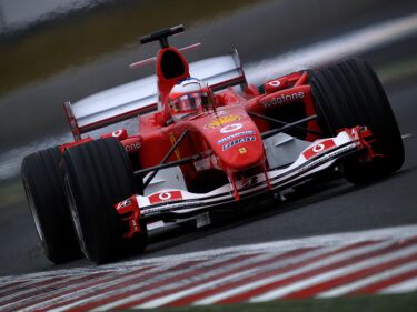 Rubens Barrichello at Magny-Cours